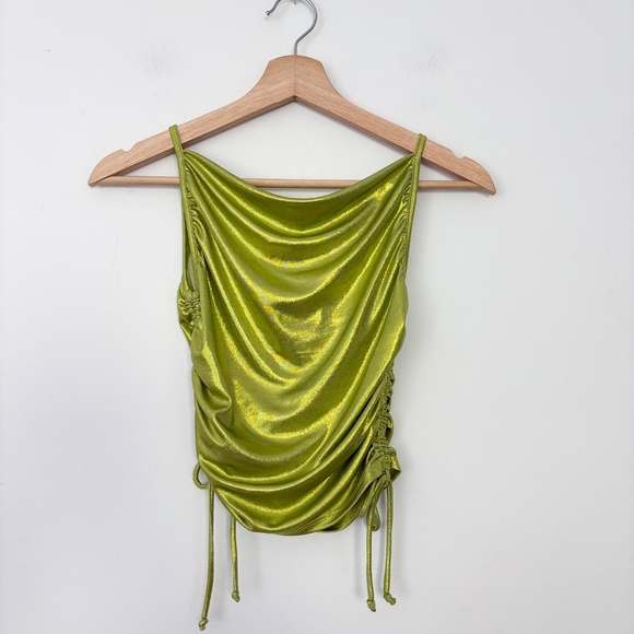 Urban renewal shimmer ruched top - Picture 5 of 6